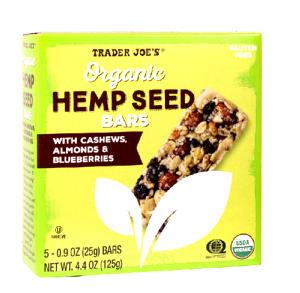 1 bar (25 g) Organic Hemp Seed Bars