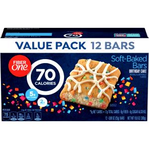 1 bar (25 g) Soft Baked Bars Birthday Cake
