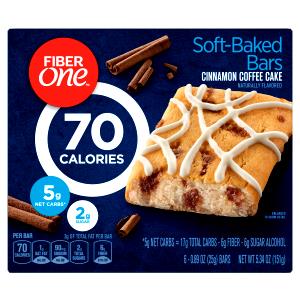 1 bar (25 g) Soft Baked Bars Cinnamon Coffee Cake