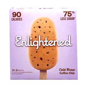 1 bar (2.7 oz) Low Fat Ice Cream Bars - Cookies & Cream