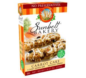 1 bar (28 g) Carrot Cake Chewy Granola Bar