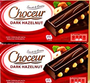 1 bar (29 g) Dark Hazelnut