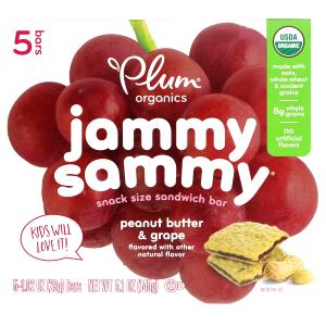 1 bar (29 g) Organic Jammy Sammy Bar - PB & Strawberry