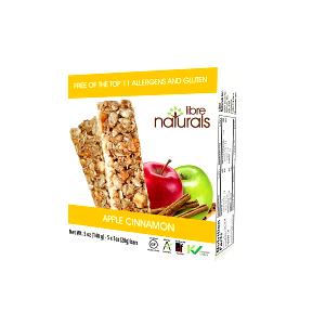 1 bar (31 g) Sugar Free Apple Cinnamon Snack Bar