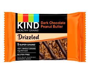 1 bar (33 g) Drizzled Dark Chocolate Peanut Butter
