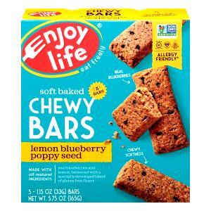 1 bar (33 g) Lemon Blueberry Poppy Seed Baked Chewy Bars