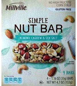 1 bar (33 g) Simple Nut Bar