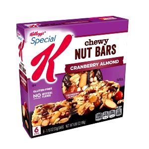 1 bar (33 g) Special K Chewy Nut Bar - Cranberry Almond