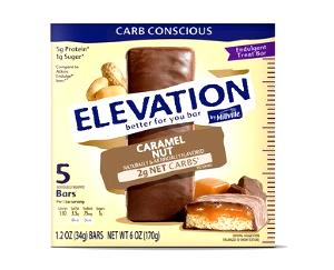 1 bar (34 g) Elevation Caramel Nut Bar