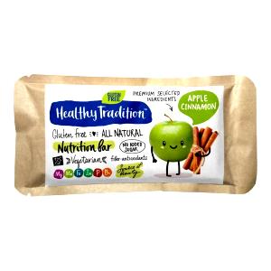 1 bar (34 g) Gluten Free Apple Cinnamon Granola Bars