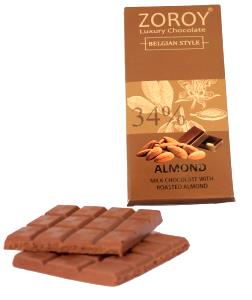 1 bar (34 g) Milk Chocolate Almond Bar