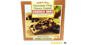 1 bar (35 g) Chocolate Chip Chewy Coated Granola Bars