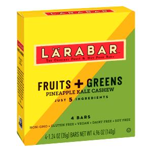 1 bar (35 g) Fruits + Greens Pineapple Kale Cashew