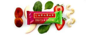 1 bar (35 g) Fruits + Greens Strawberry Spinach Cashew