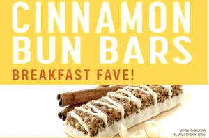 1 bar (35 g) Good to Go Bars - Cinnamon Raisin