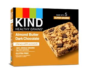 1 bar (35 g) Healthy Grains Almond Butter Dark Chocolate