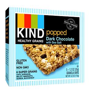 1 bar (35 g) Healthy Grains Popped Dark Chocolate with Sea Salt