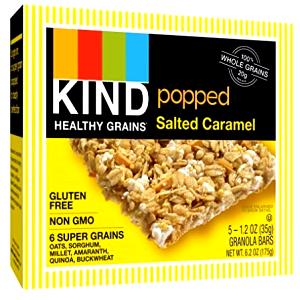 1 bar (35 g) Healthy Grains Popped Salted Caramel