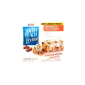 1 bar (35 g) High Protein Cereal Bar - Cinnamon Raisin