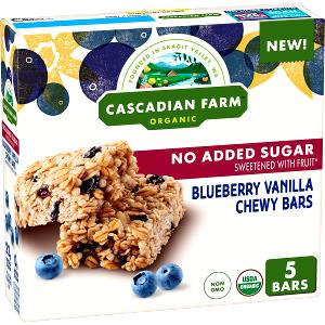 1 bar (35 g) Organic Blueberry Vanilla Chewy Granola Bar