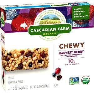 1 bar (35 g) Organic Chewy Granola Bars - Harvest Berries