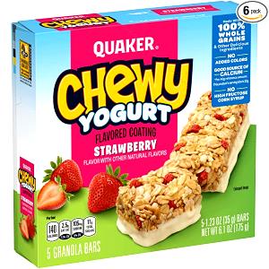 1 bar (35 g) Strawberry Vanilla Granola Bar