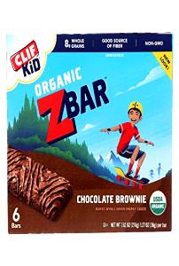 1 bar (36 g) Clif Kid Organic Z Bar - Chocolate Brownie