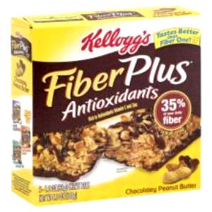 1 bar (36 g) FiberPlus Antioxidants Chewy Bars - Chocolatey Peanut Butter