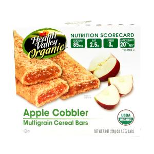 1 bar (37 g) Apple Cobbler Multigrain Cereal Bar