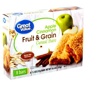 1 bar (37 g) Low Fat Apple Cinnamon Fruit & Grain Bars
