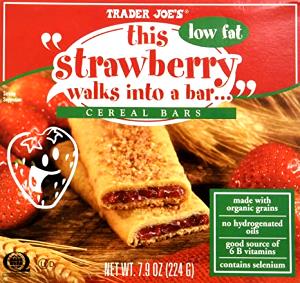 1 bar (37 g) Low Fat Cereal Bars - Strawberry