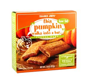 1 bar (37 g) Pumpkin Cereal Bar