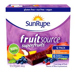 1 bar (37 g) Superfruit Snack Bars
