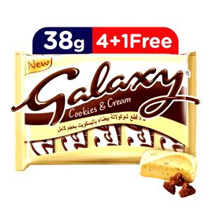 1 bar (38 g) Cookies & Cream Bar