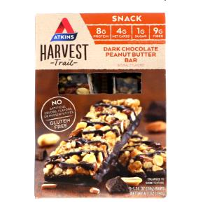 1 bar (38 g) Harvest Trail Dark Chocolate Peanut Butter Bar