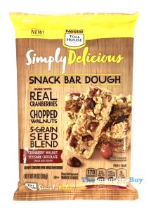 1 bar (39.6 g) Simply Delicious Snack Bar Dough