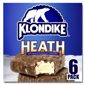 1 bar (4 oz) Ice Cream Bars - Heath