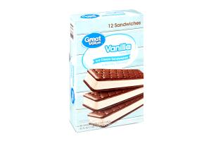 1 bar (4 oz) Premium Fudge Ice Cream Sandwiches