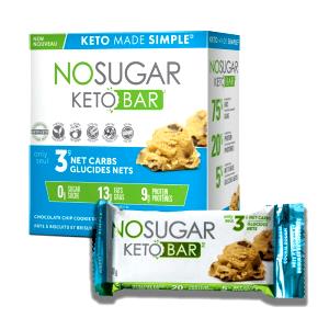 1 bar (40 g) Chocolate Chip Keto Bar