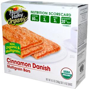 1 bar (40 g) Cinnamon Danish