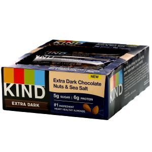 1 bar (40 g) Extra Dark Chocolate Nuts and Sea Salt