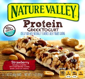 1 bar (40 g) Greek Yogurt Protein Chewy Bars Strawberry