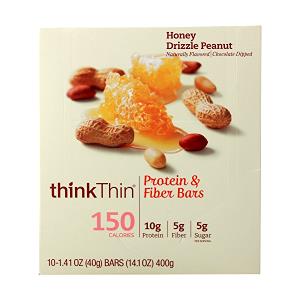 1 bar (40 g) Honey Drizzle Peanut Protein & Fiber Bar