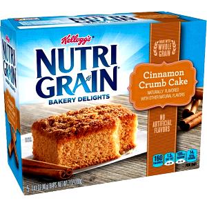 1 bar (40 g) Nutri-Grain Bakery Delights - Cinnamon Crumb Cake