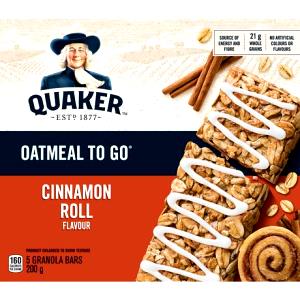 1 bar (40 g) Oatmeal to Go Bar - Cinnamon Roll