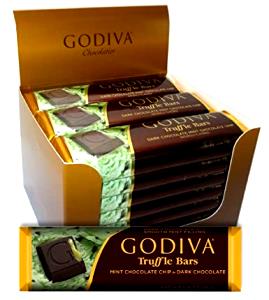 1 bar (40 g) Truffle Bars - Mint Chocolate Chip