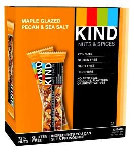 1 bar (40 g) Wholesum Maple Glazed Nut