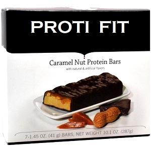 1 bar (42 g) Proti Caramel Nut Bar