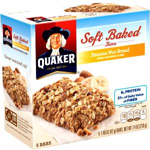 1 bar (42 g) Soft Baked Bars - Banana Nut Bread