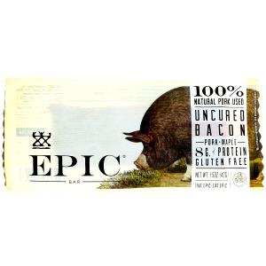 1 bar (43 g) Uncured Bacon Pork Maple